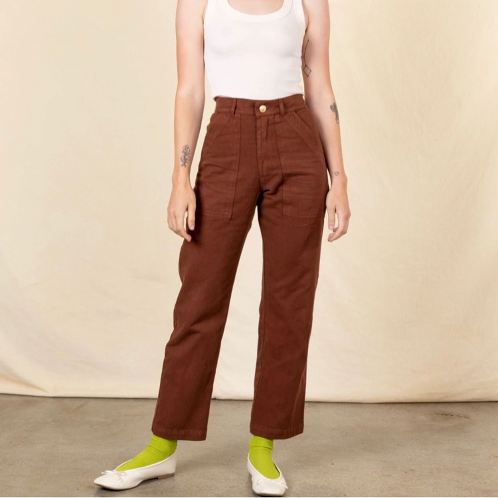 Big Bud Press Work Pants - Medium Tall Fudgesicle Brown NEW